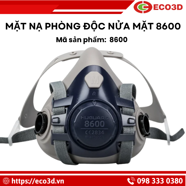 Mặt nạ phòng độc nửa mặt 8600